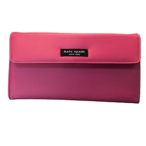 Kate Spade pink wallet.  Brand New